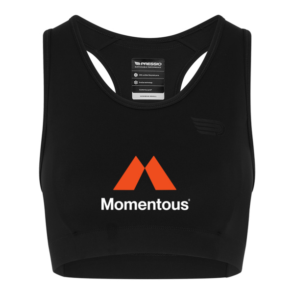 Women's Sustain Long Line Crop Bra  Thumbnail